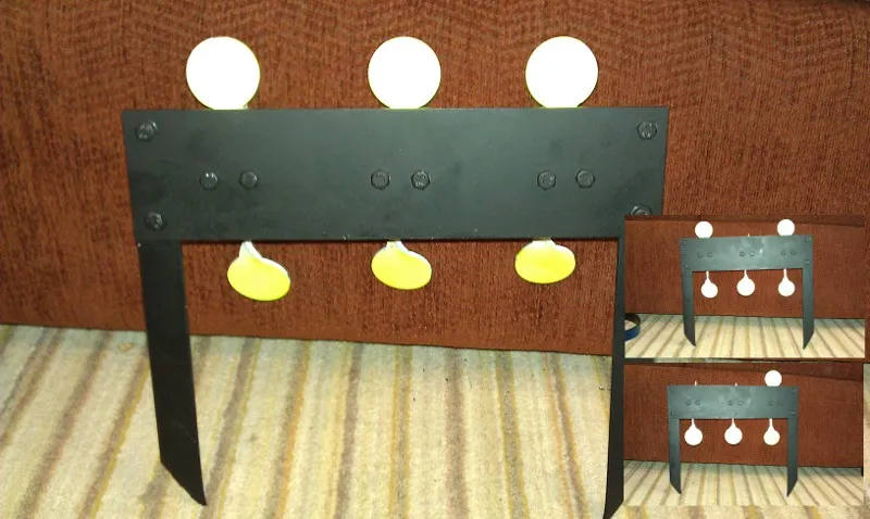 [CR03] Triple Cordless Resetting Airgun Target