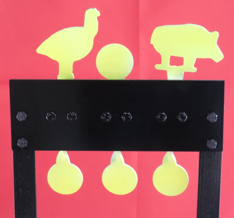 [CR03-NRA-TH] NRA Style Triple Cordless Resetting Airgun Target