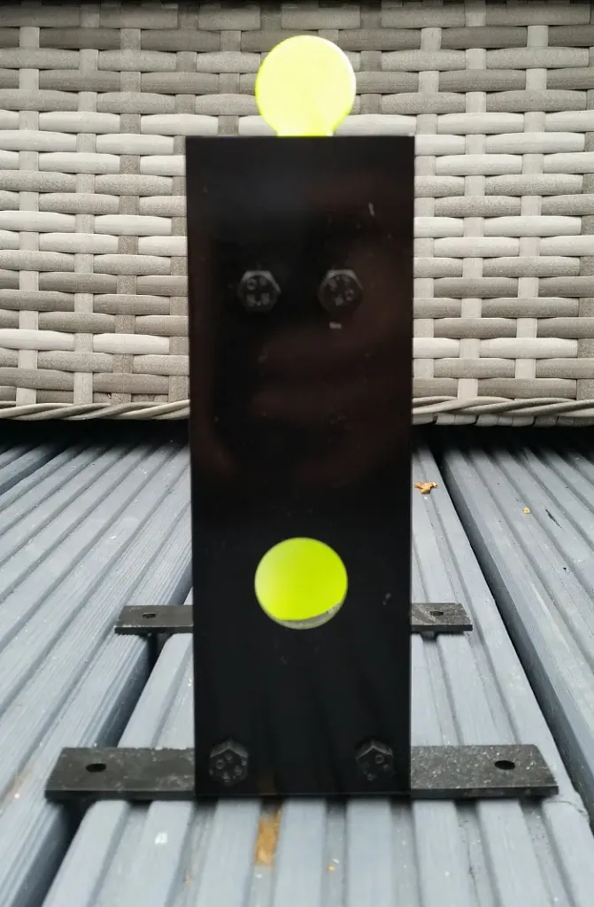 [CR25] Cordless Resetting Airgun Target - 25mm top disk