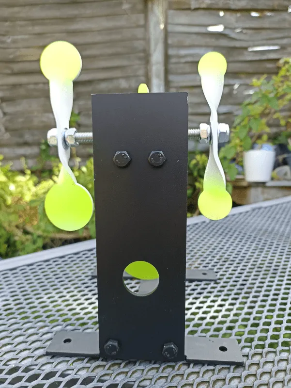[6mmCRSS] 6mm Cordless Resetting Airgun Target with Side Spinners