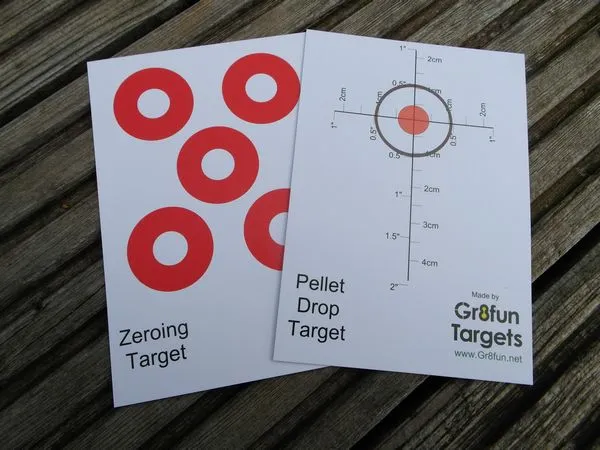 [PDT-1] Pellet Drop-Zeroing Card Target - starter pack