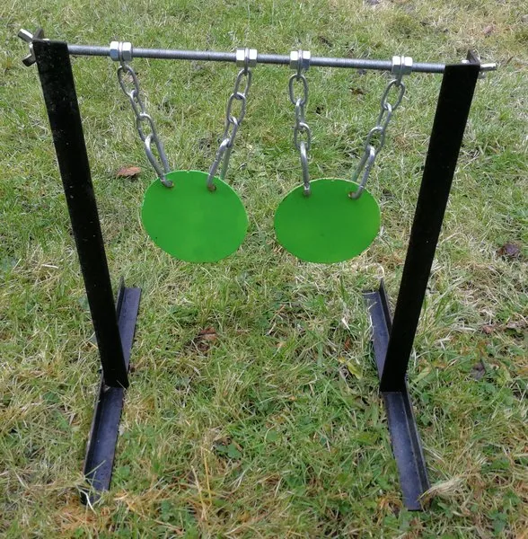 [APG-double] Airpistol Gong Airgun Target - Double