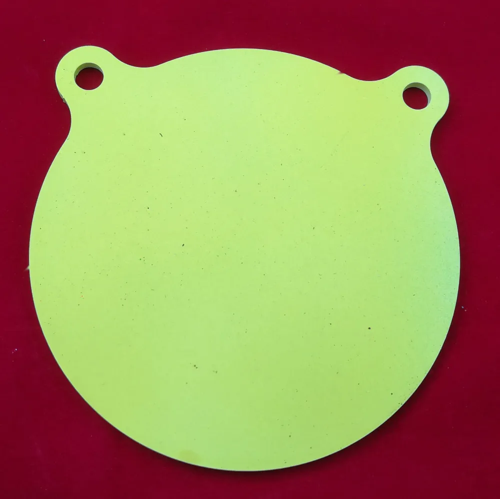 [RG-ROUND-1-2mm] Air Pistol 4 Inch Round Gong Airgun Target - Single Pack - 2mm