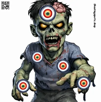 [SSSTGT0014C] Derek the Zombie - Paper 17cm x 17cm