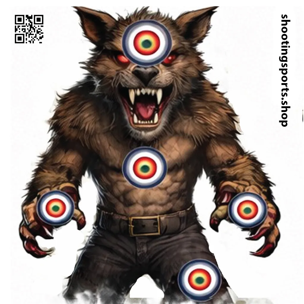 Werewolf Monster - Paper 14cm x 14cm Packs