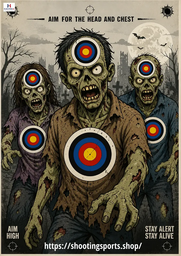 Zombie Practice Target Packs